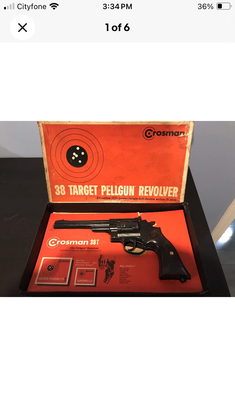 Crosman 38T/C Valve Rebuild Kit. 1964-1976. NEW Total Re-Seal Kit, Gland Gasket