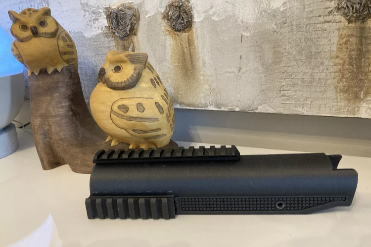 Mossberg 500 (Handguard Factory Pinned) Picatinny fore stock with removable rail