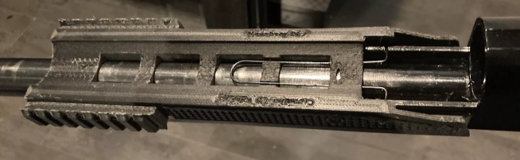 Mossberg 500 (Handguard Factory Pinned) Picatinny fore stock with removable rail