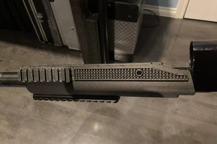 Mossberg 500 (Handguard Factory Pinned) Picatinny fore stock with removable rail