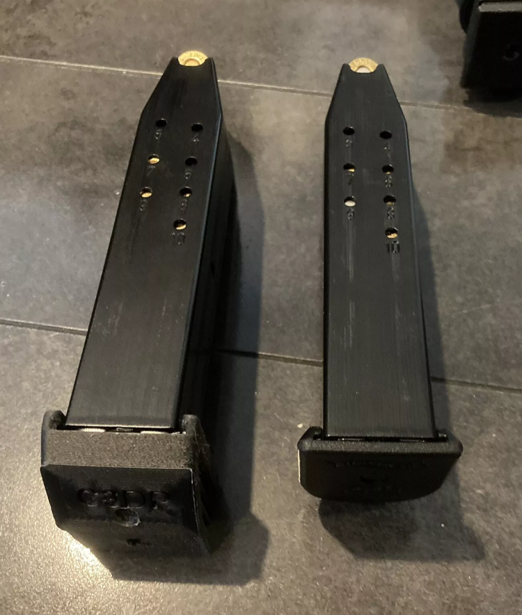 Extended Magazine Baseplate For Walther PPQ