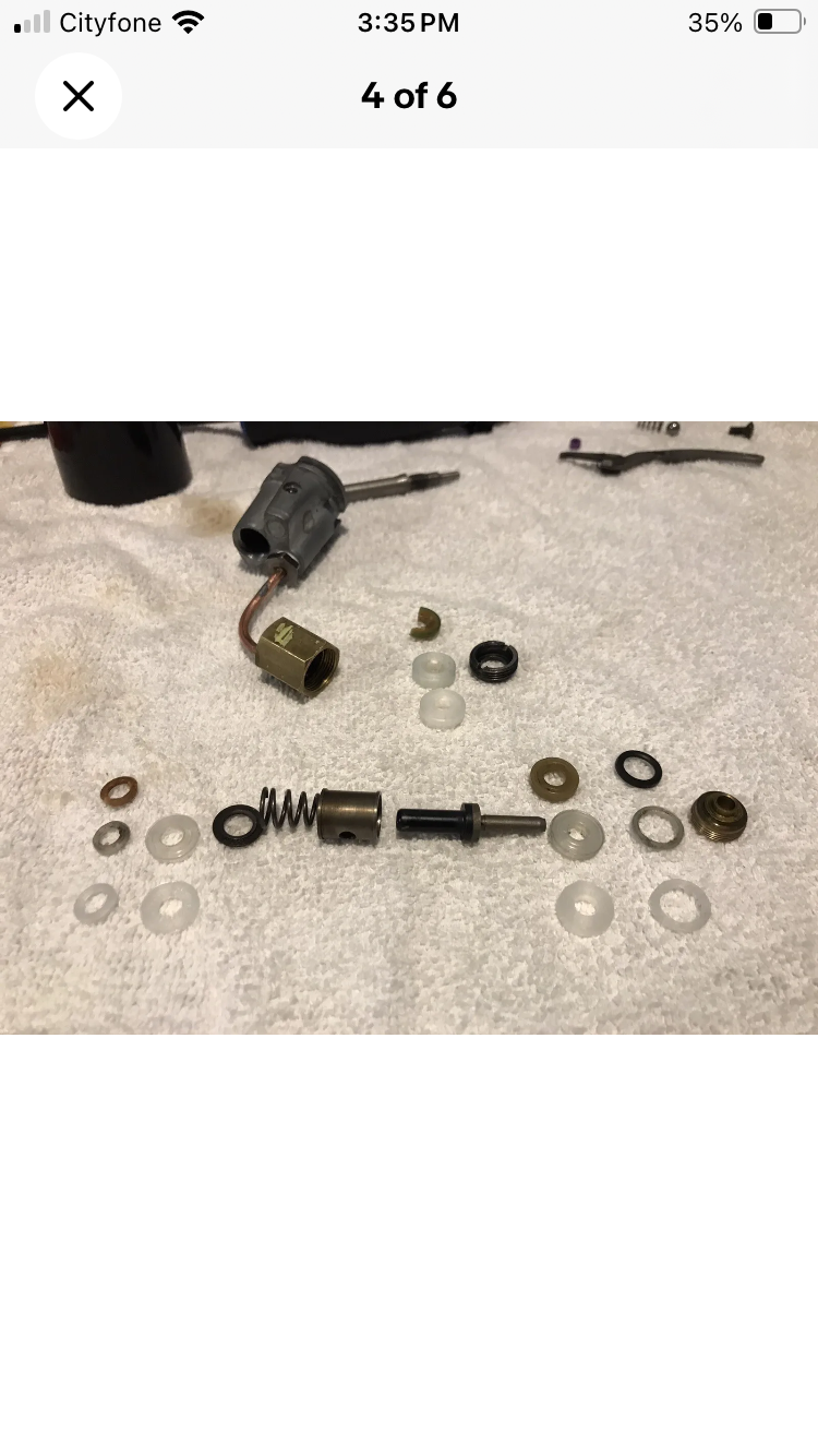 Crosman 38T/C Valve Rebuild Kit. 1964-1976. NEW Total Re-Seal Kit, Gland Gasket