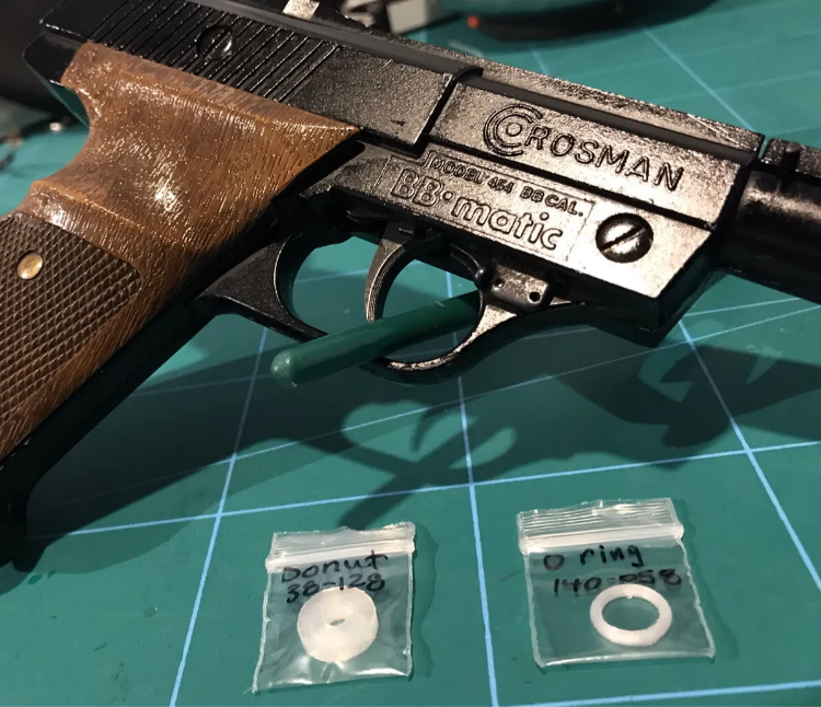 Crosman 454 / Crosman 1600 Donut End Seal And O Ring Combo