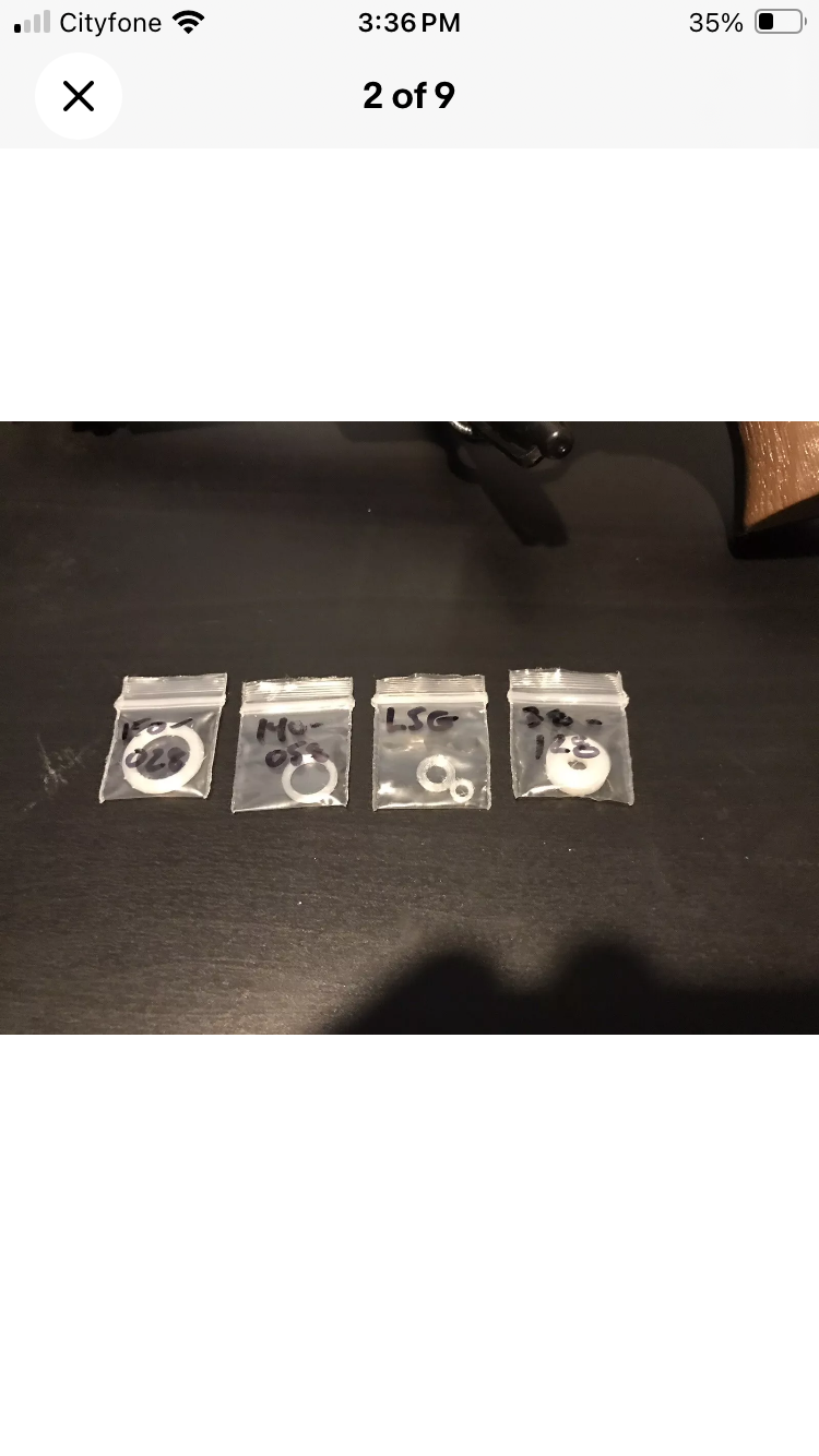 Crosman 36, 44 Peacekeeper, SA-6, Hahn 45 Re-Seal Kit Plus LSG
