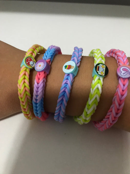 Rainbow Loom Bracelet by Kay